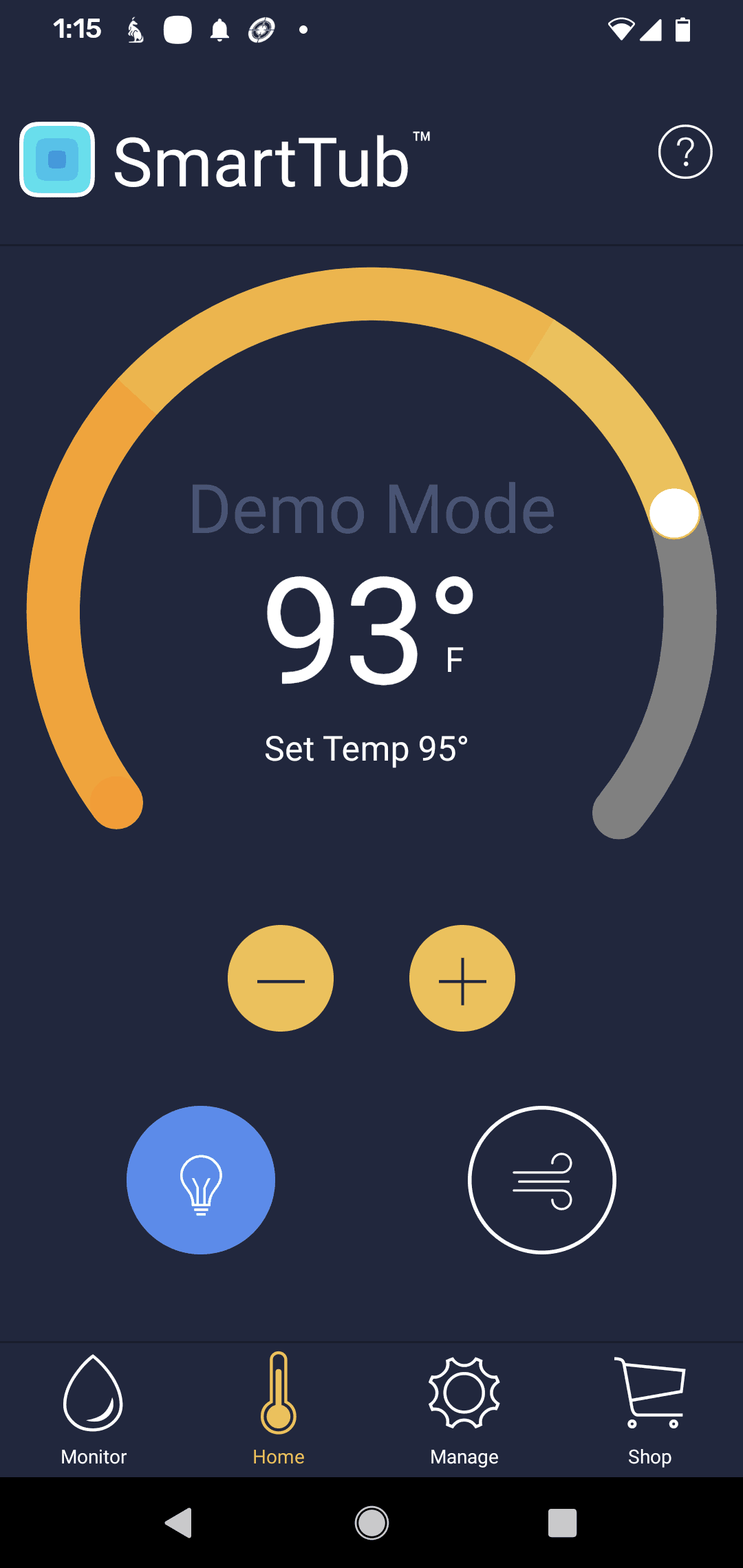 SmartTub Home