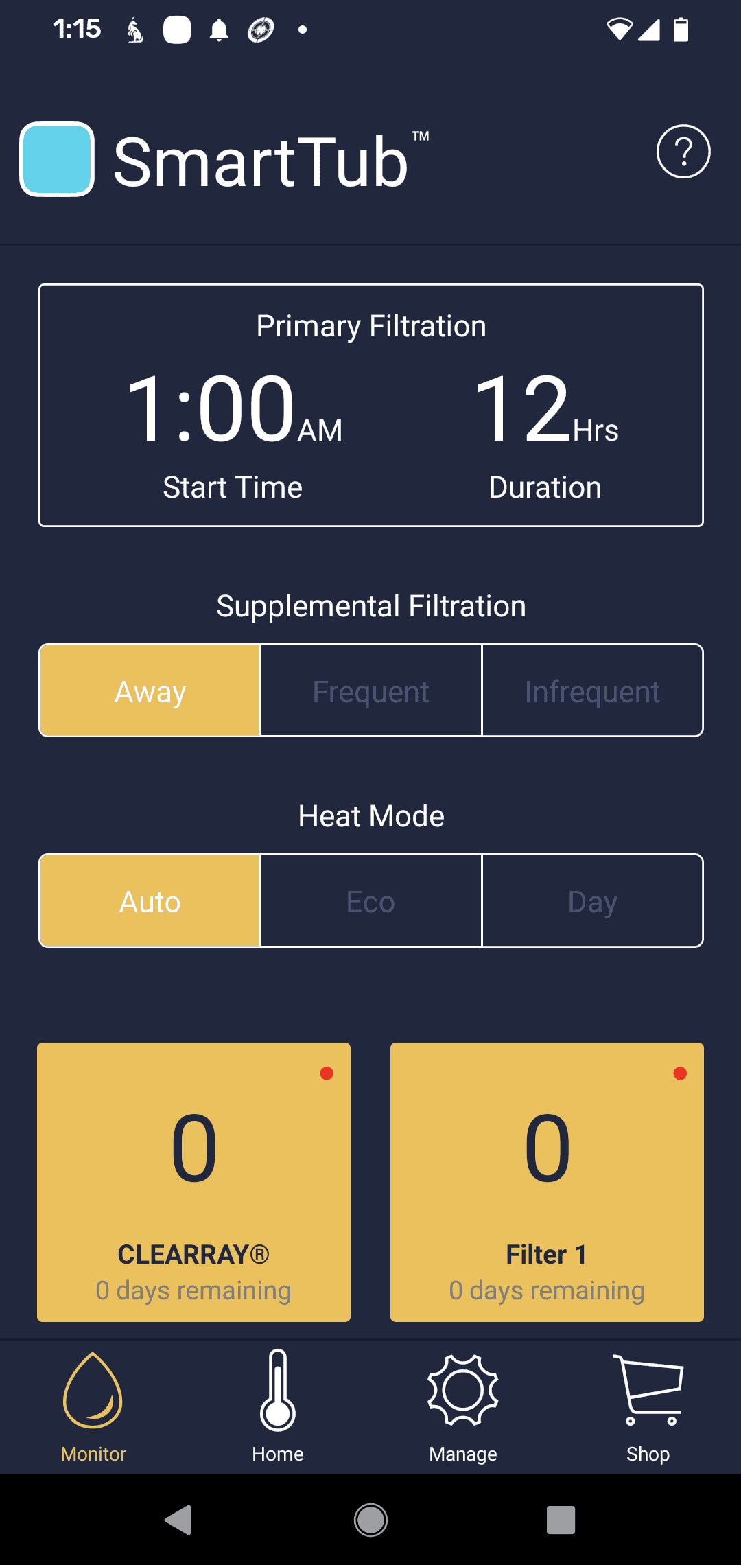 SmartTub Monitor