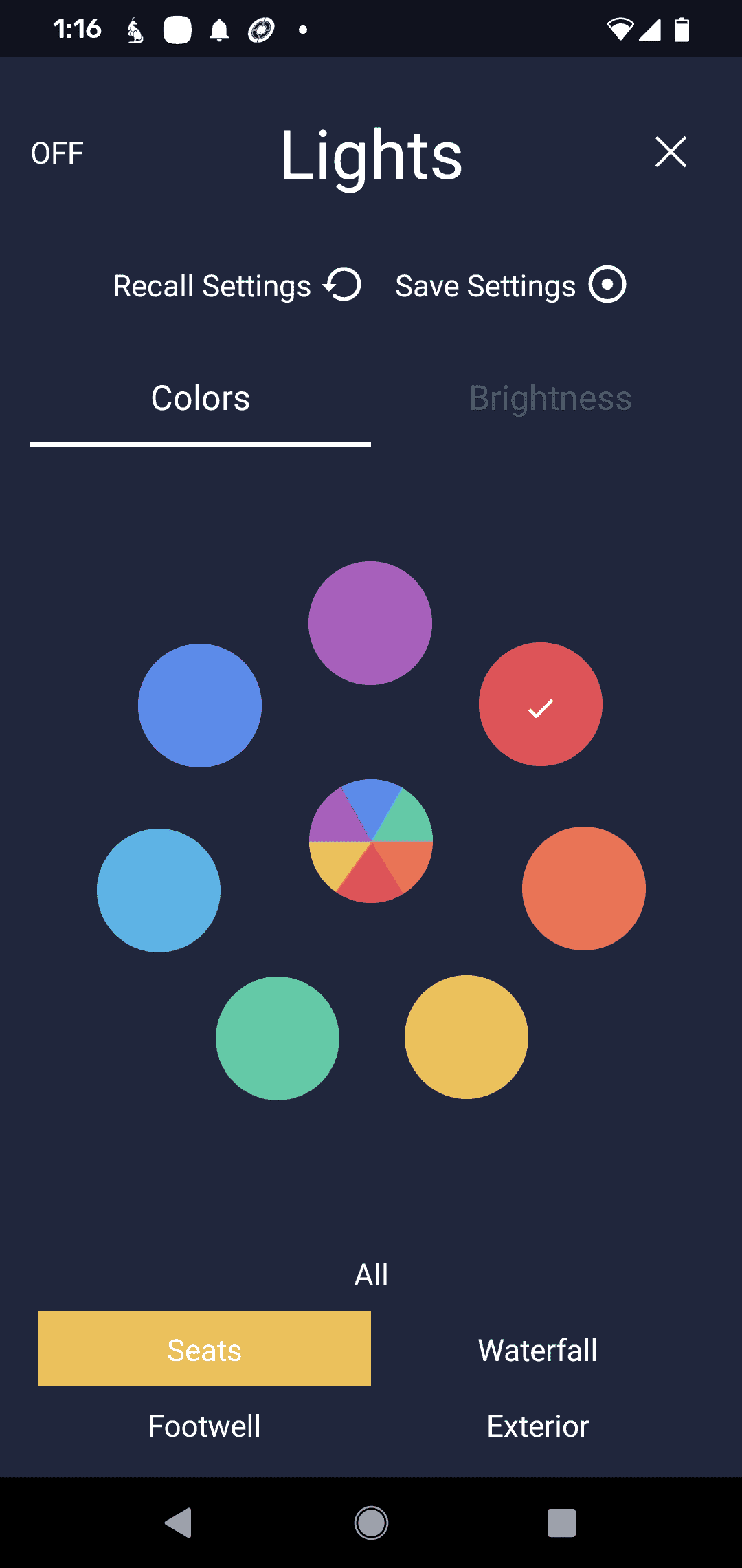 SmartTub Colors