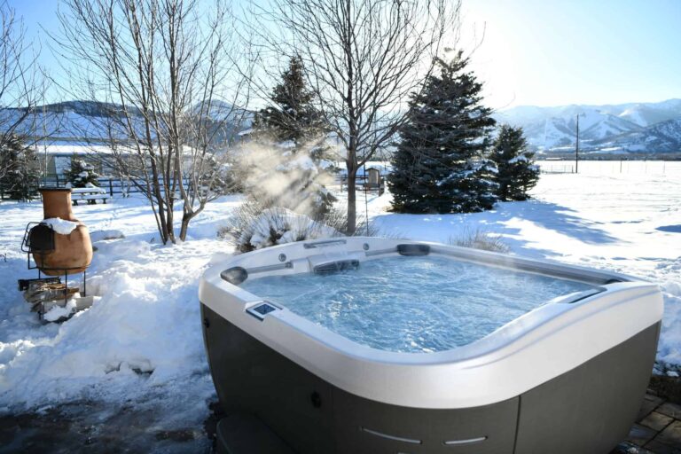 Reduce stress with a hot tub