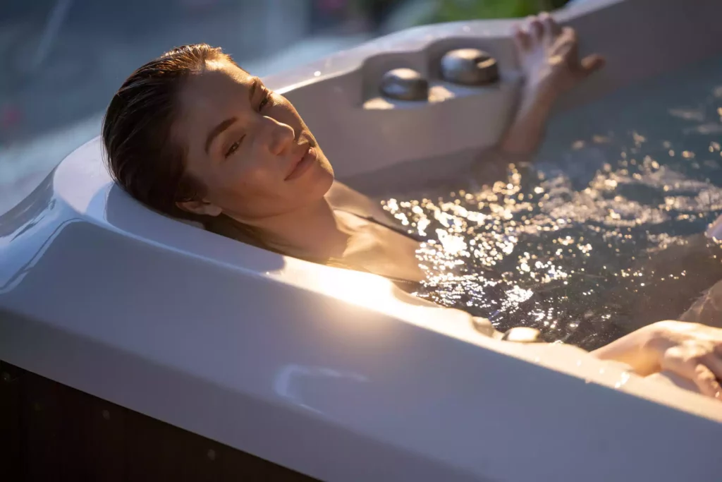 Hot Tub Maintenance in Utah: What Every Owner Needs to Know - Red Rock Spas Uncategorized HotTub Female Detail Jacuzzi - Red Rock Spas
