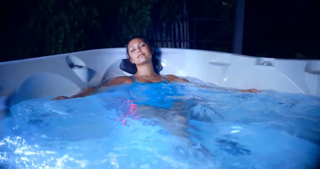Can You Use a Hot Tub Year-Round in Southern Utah? - Red Rock Spas Uncategorized JSS J16 PowerPro WomanRelax IRLight 15 1920x1013 1 - Red Rock Spas